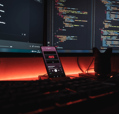 Frontend development class with HTML, CSS, and JavaScript practice at MACS Tech